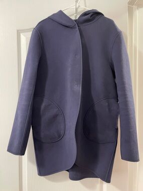 Lululemon City Bound Wrap Coat Reversible with Hood